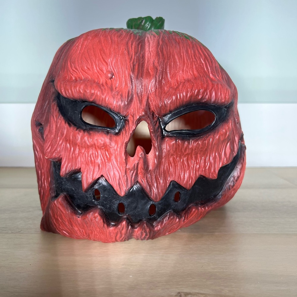 Jack-O'-Lantern Horror Scary Pumpkin Mask For Halloween Cosplay Party Costume